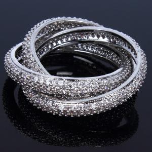 Latest Design 3 Binder Rings For Wedding Party..