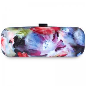 Color Printing Pu Fashion Clutches Evening Bag..
